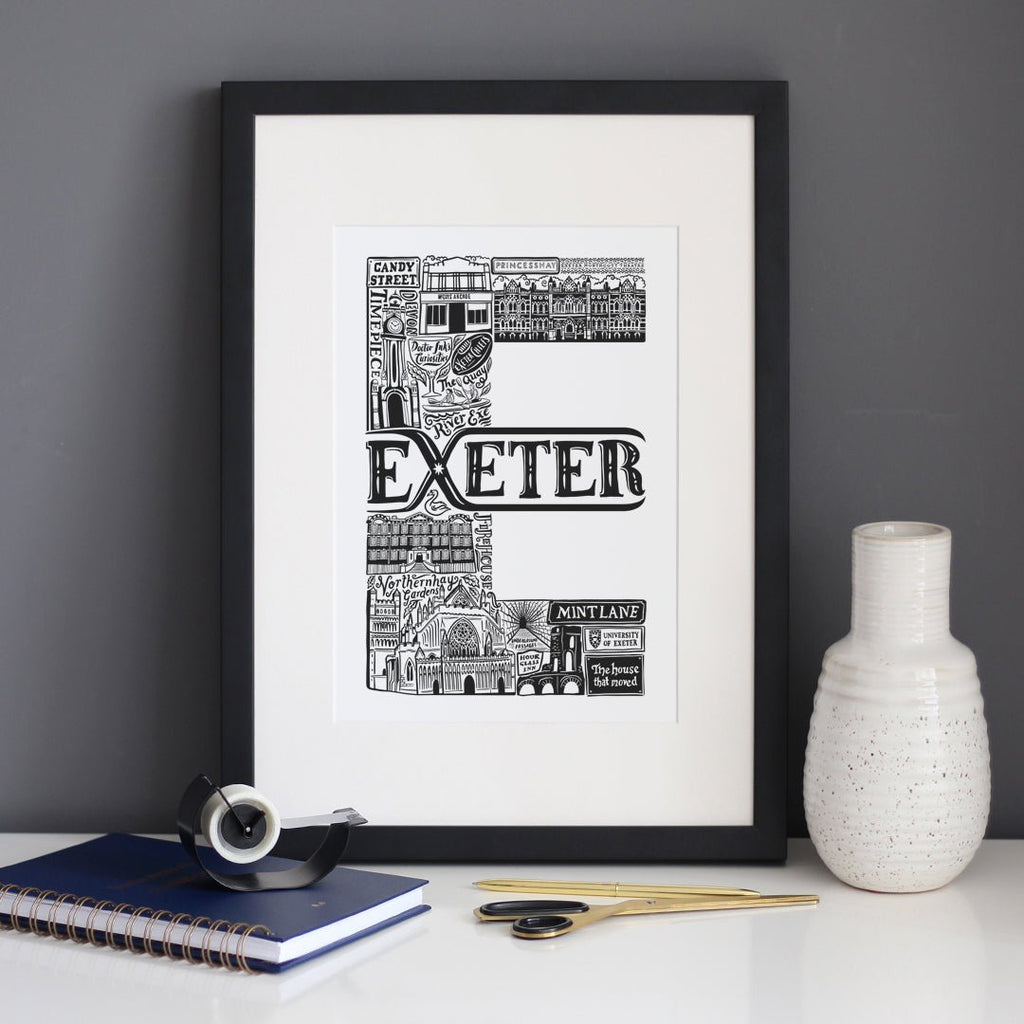 Exeter Print including University of Exeter – Lucy Loves This
