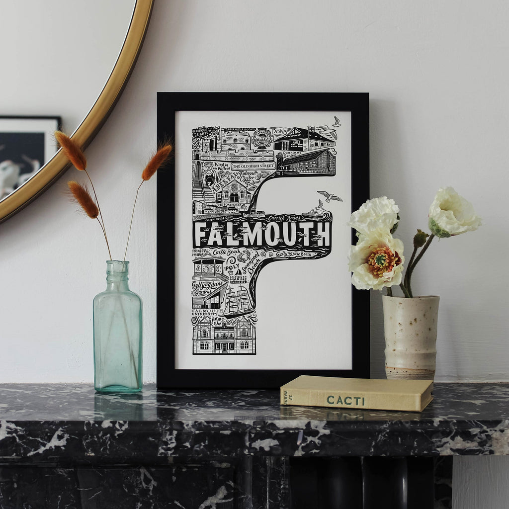 Falmouth print - Lucy Loves This-U.K City Prints