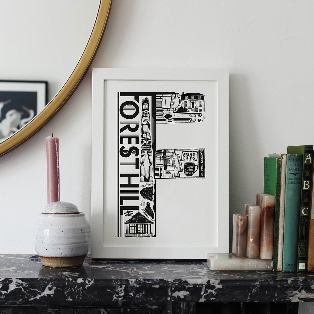 Forest Hill print - Lucy Loves This-U.K City Prints