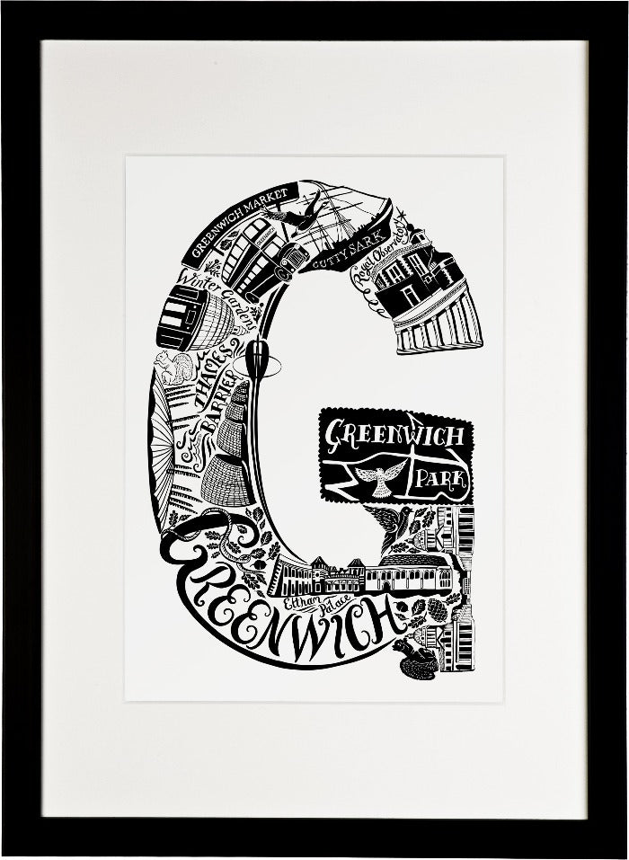 Greenwich print - Lucy Loves This-U.K City Prints