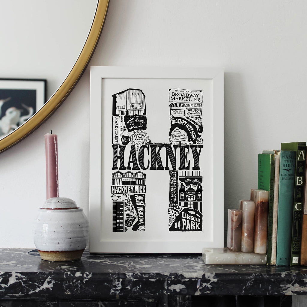 Hackney print - Lucy Loves This-U.K City Prints