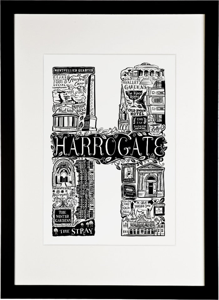 Harrogate Print - Lucy Loves This-U.K City Prints