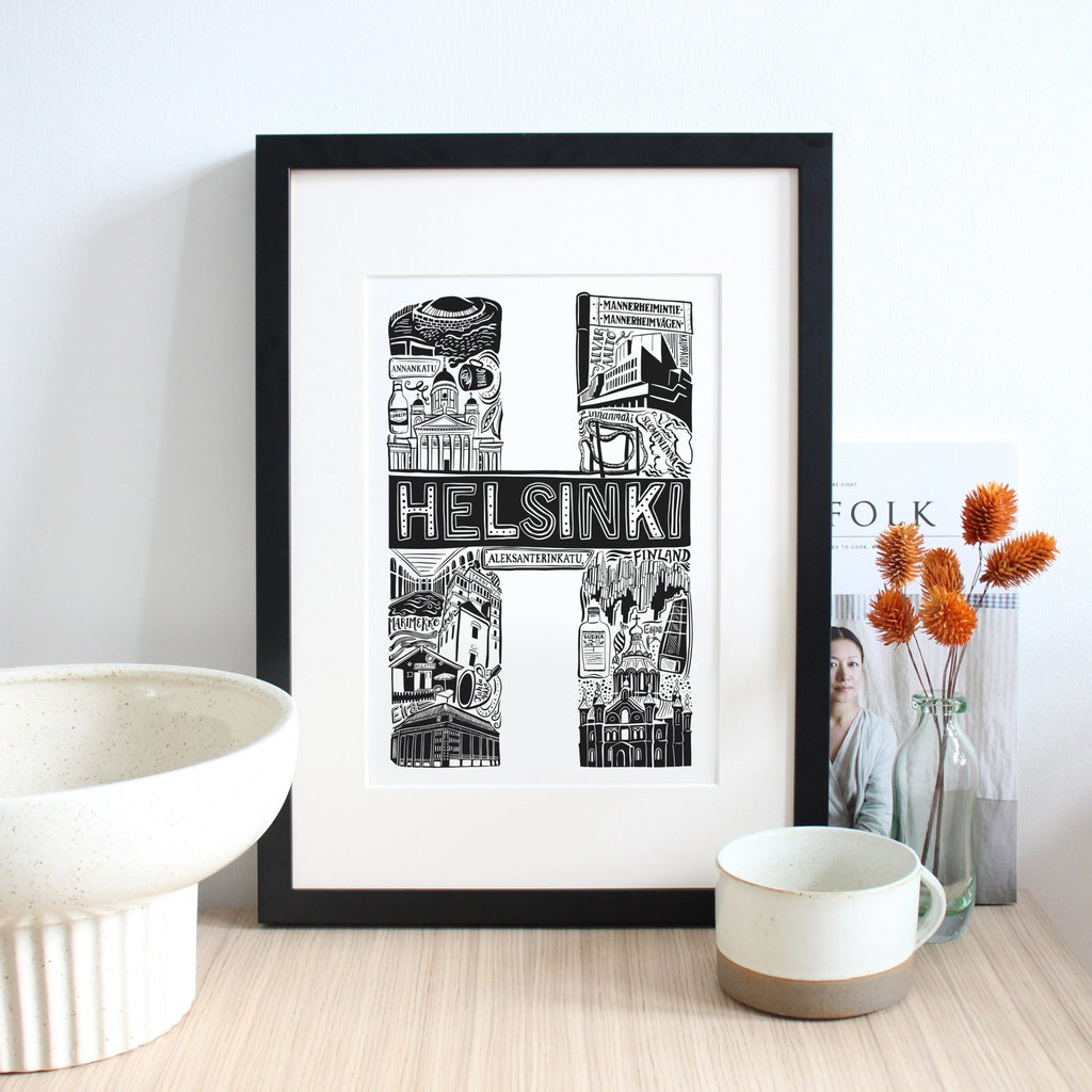 Helsinki Print - Lucy Loves This-European City Prints