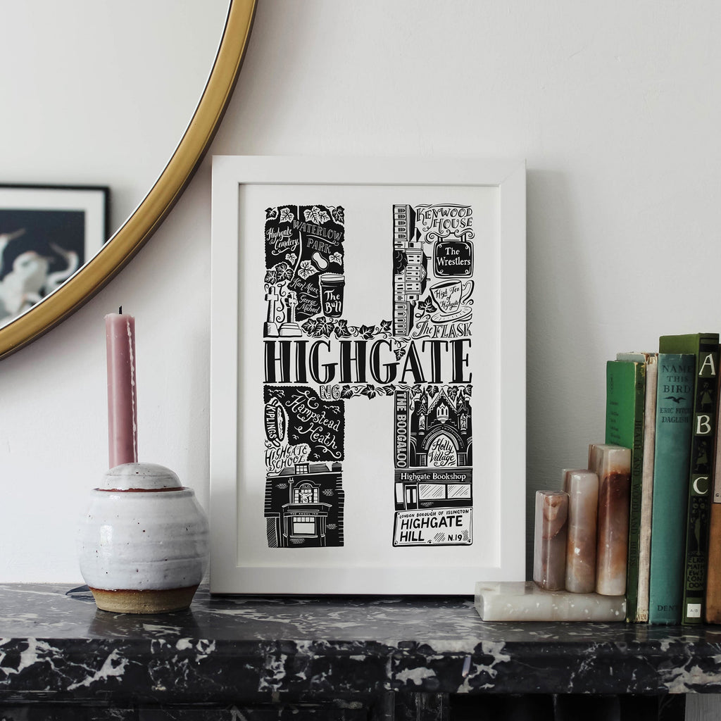 Highgate print - Lucy Loves This-U.K City Prints