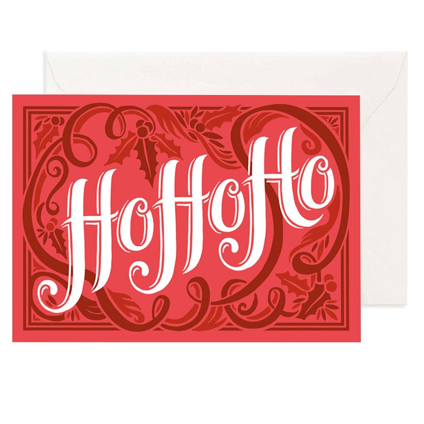 Ho Ho Ho Card - Lucy Loves This-