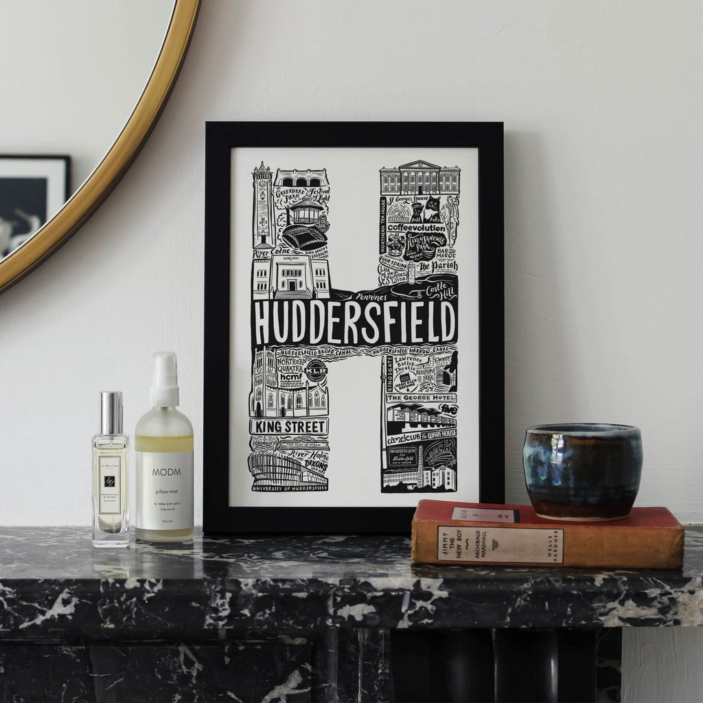 Huddersfield Print - Lucy Loves This-U.K City Prints