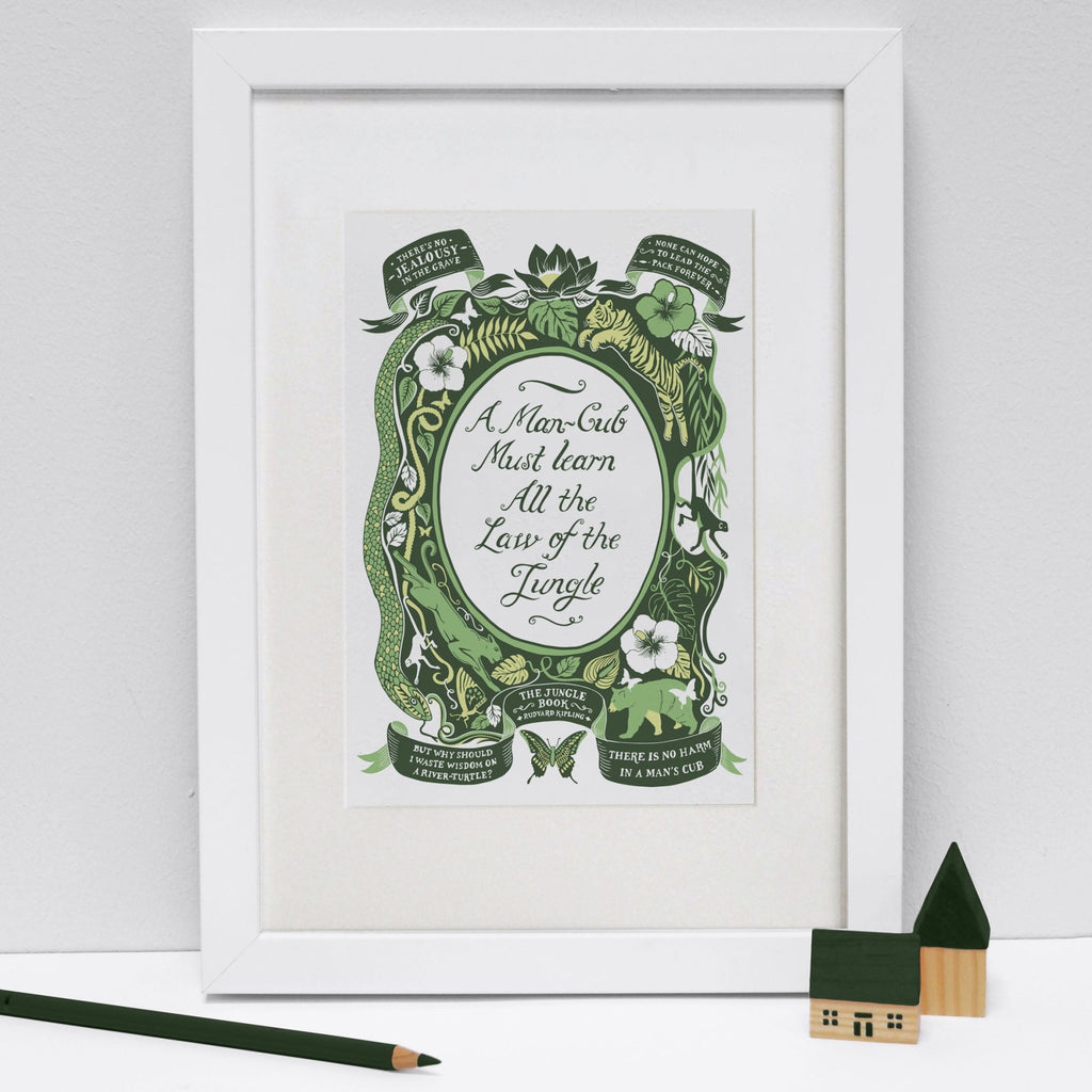 Jungle Book, Famous Quotes Print - Lucy Loves This-