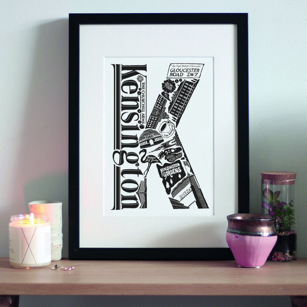 Kensington print - Lucy Loves This-U.K City Prints
