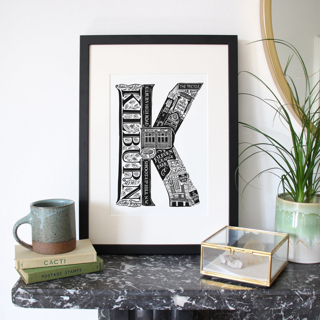 Kilburn print - Lucy Loves This-U.K City Prints