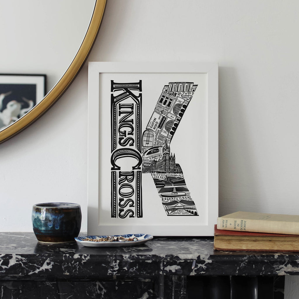 Kings Cross print - Lucy Loves This-U.K City Prints