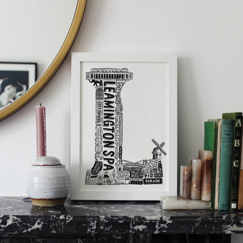 Leamington Spa Print - Lucy Loves This-U.K City Prints