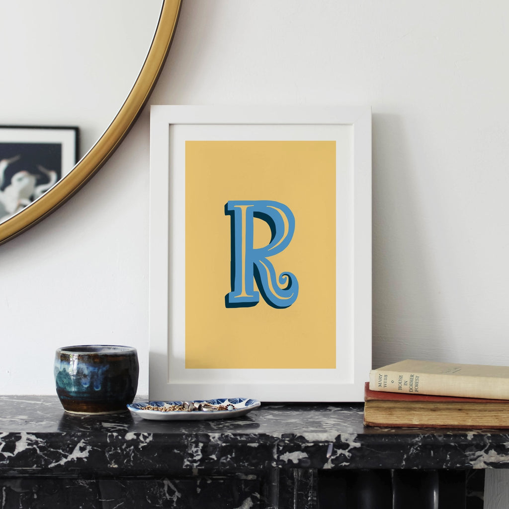 Letter R Alphabet Print - Lucy Loves This-Alphabet Prints