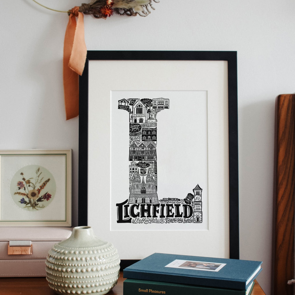 Lichfield Print - Lucy Loves This-U.K City Prints