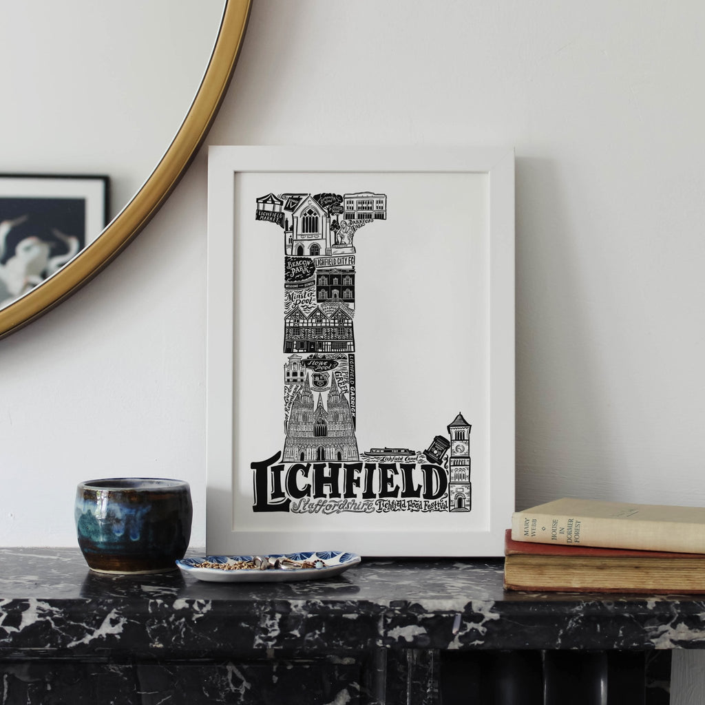 Lichfield Print - Lucy Loves This-U.K City Prints