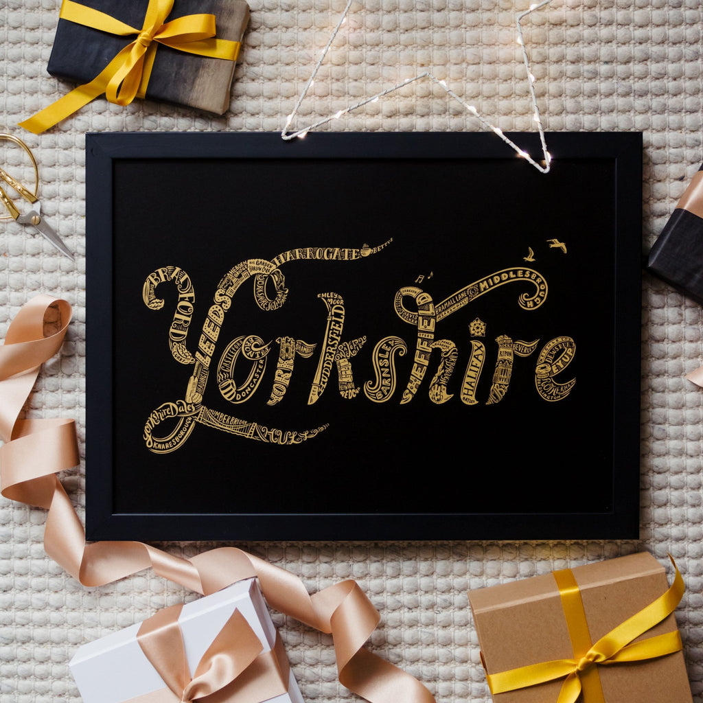 Limited Edition Yorkshire Print - Lucy Loves This-U.K City Prints