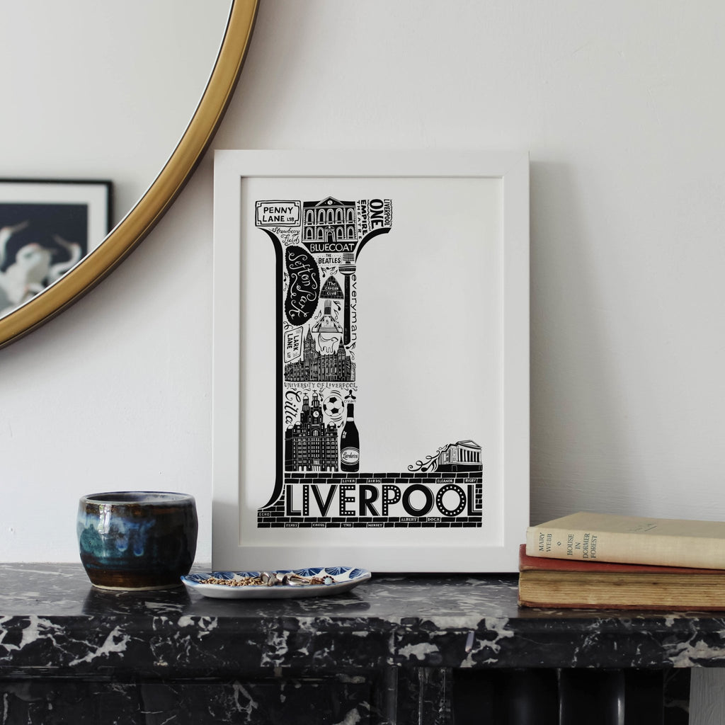 Liverpool Print - Lucy Loves This-U.K City Prints