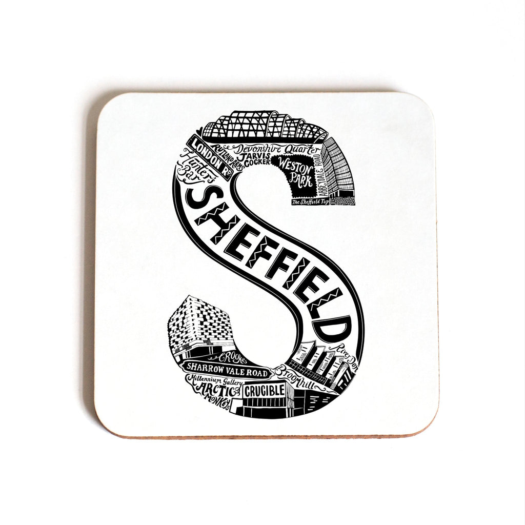 Location Letter Coasters - Lucy Loves This-Location Letter Mugs And Coasters