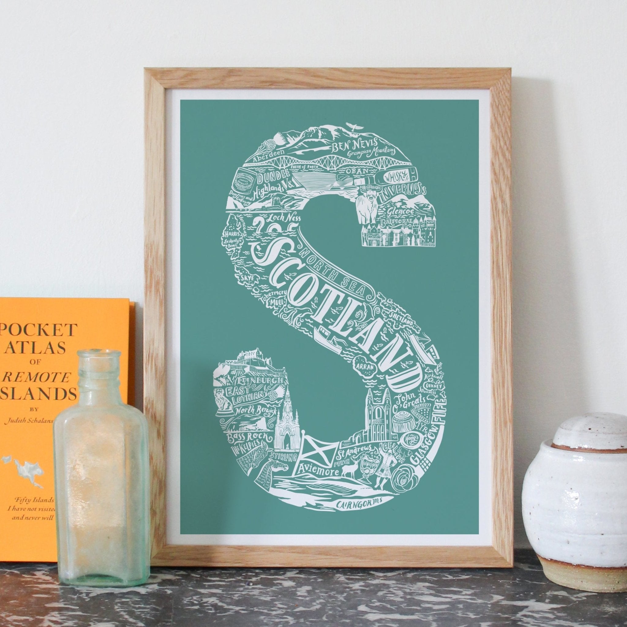 Whereabouts Lettering Location Letter prints - bespoke size & colour – Lucy Loves This
