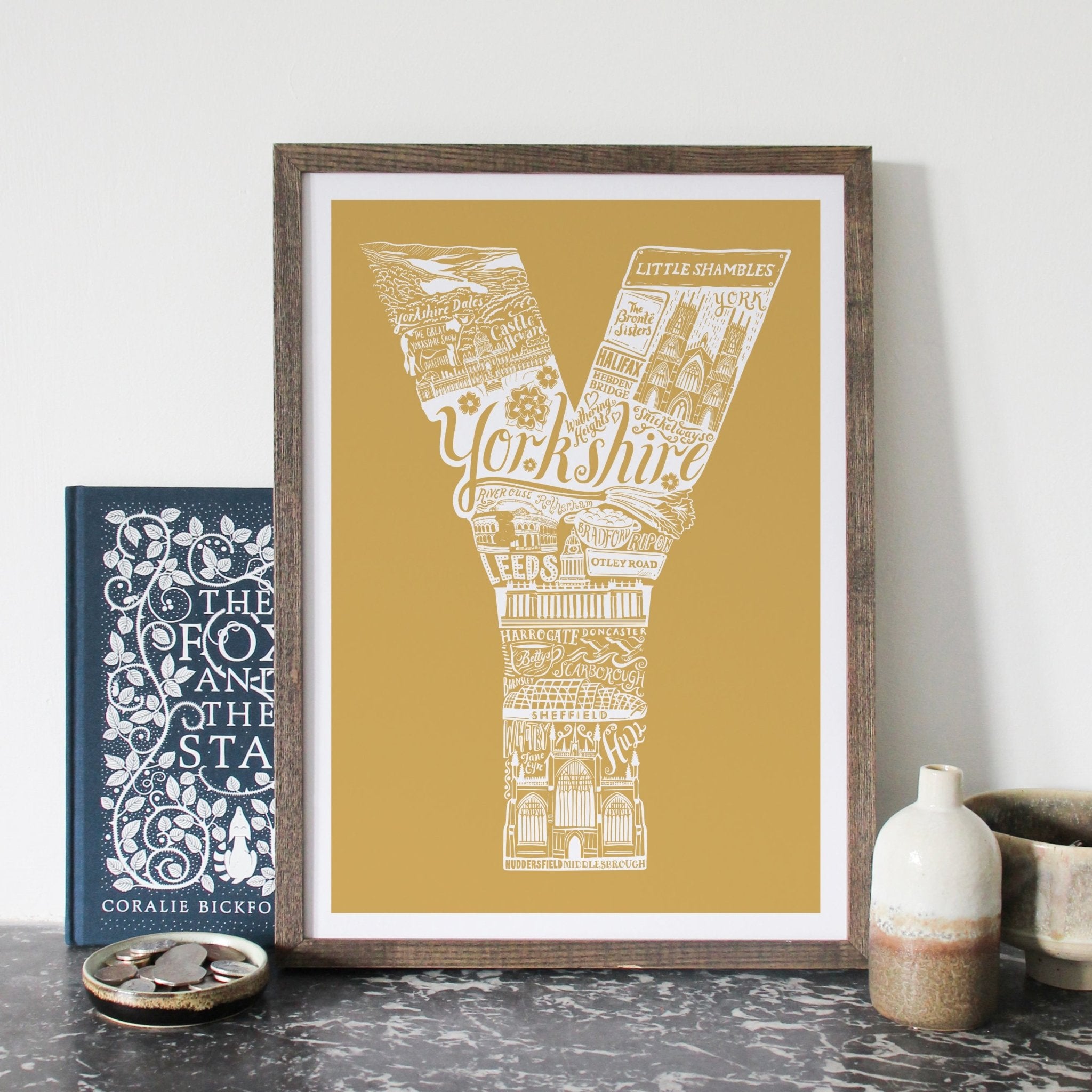 Whereabouts Lettering Location Letter prints - bespoke size & colour – Lucy Loves This