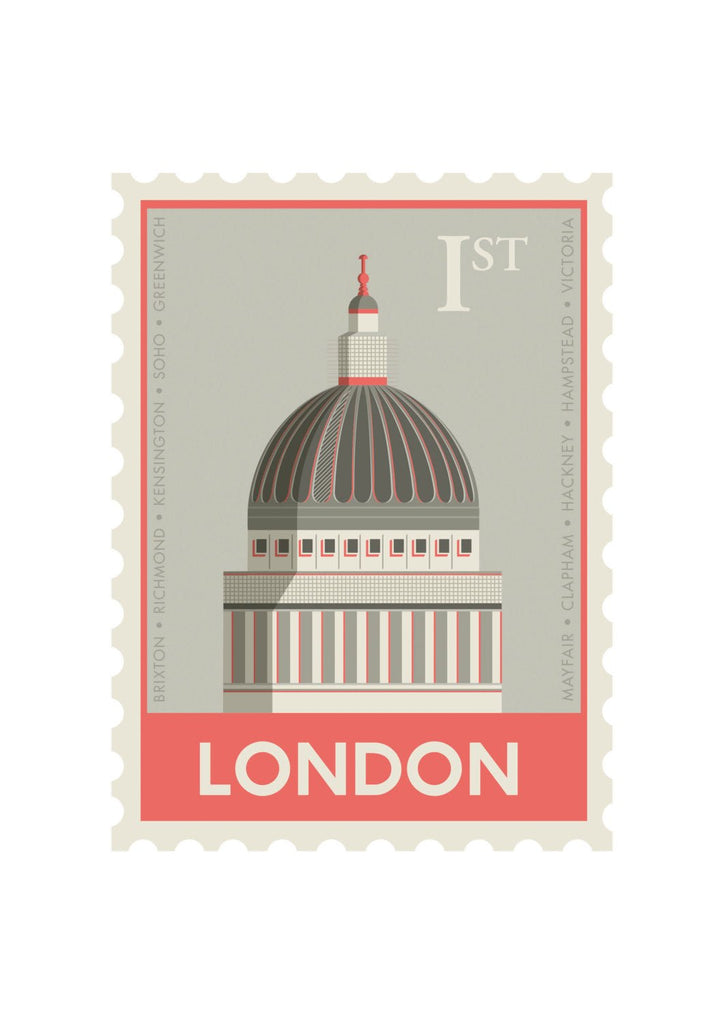 London Stamp print - Lucy Loves This-