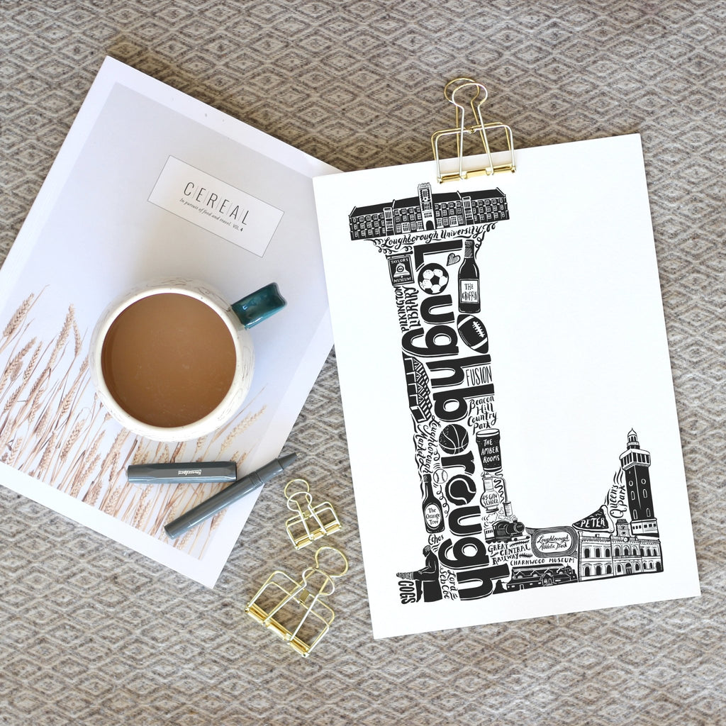 Loughborough Print - Lucy Loves This-U.K City Prints