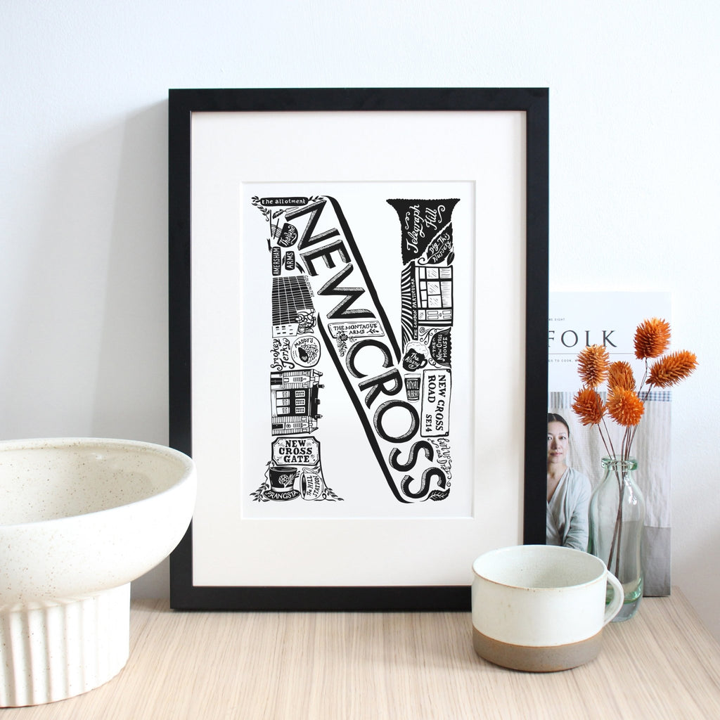 New Cross print - Lucy Loves This-U.K City Prints