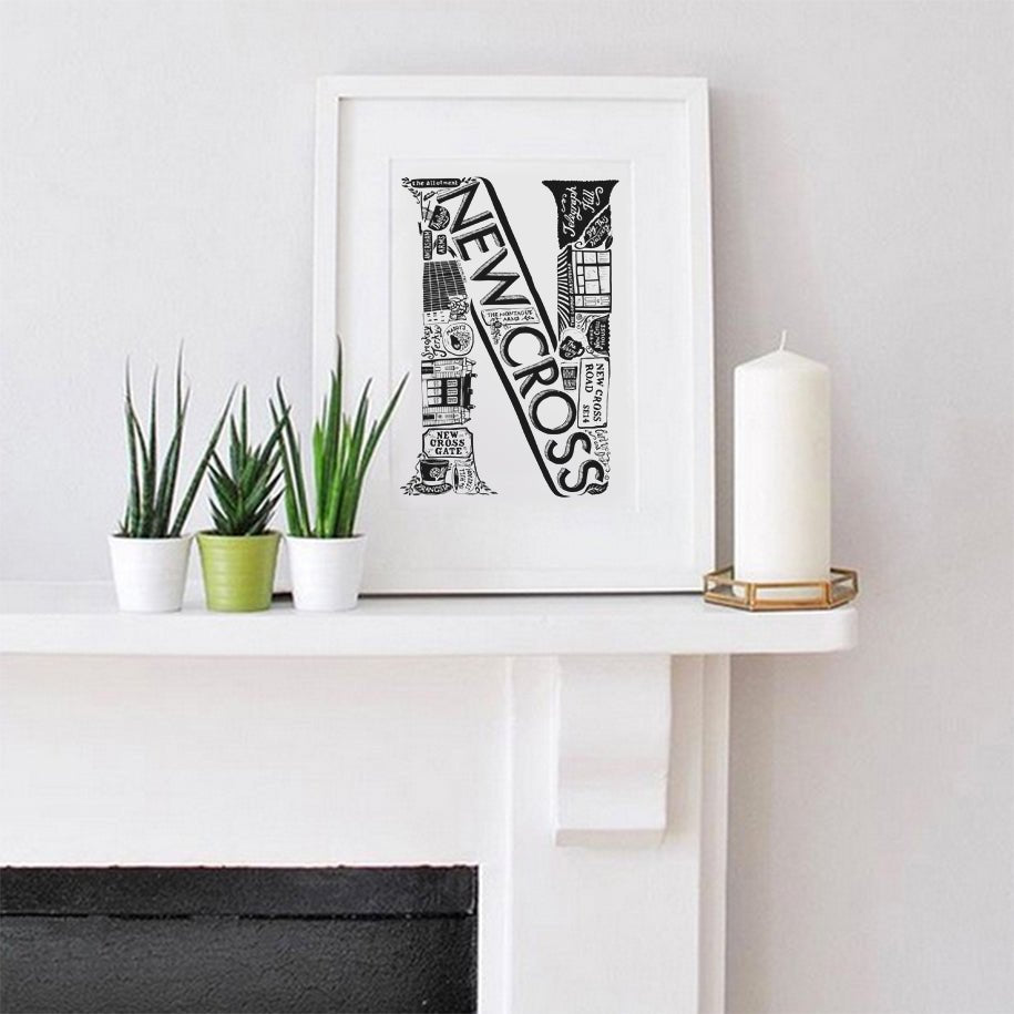 New Cross print - Lucy Loves This-U.K City Prints