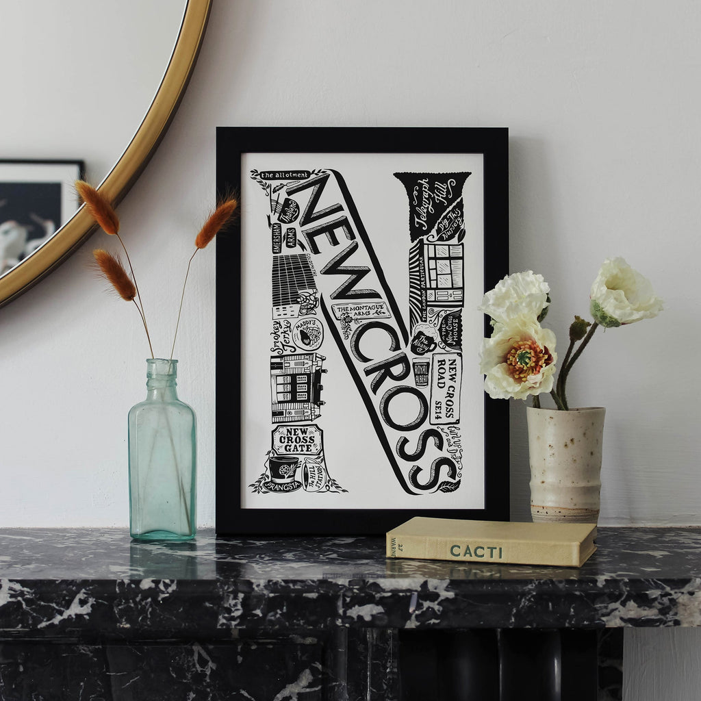 New Cross print - Lucy Loves This-U.K City Prints