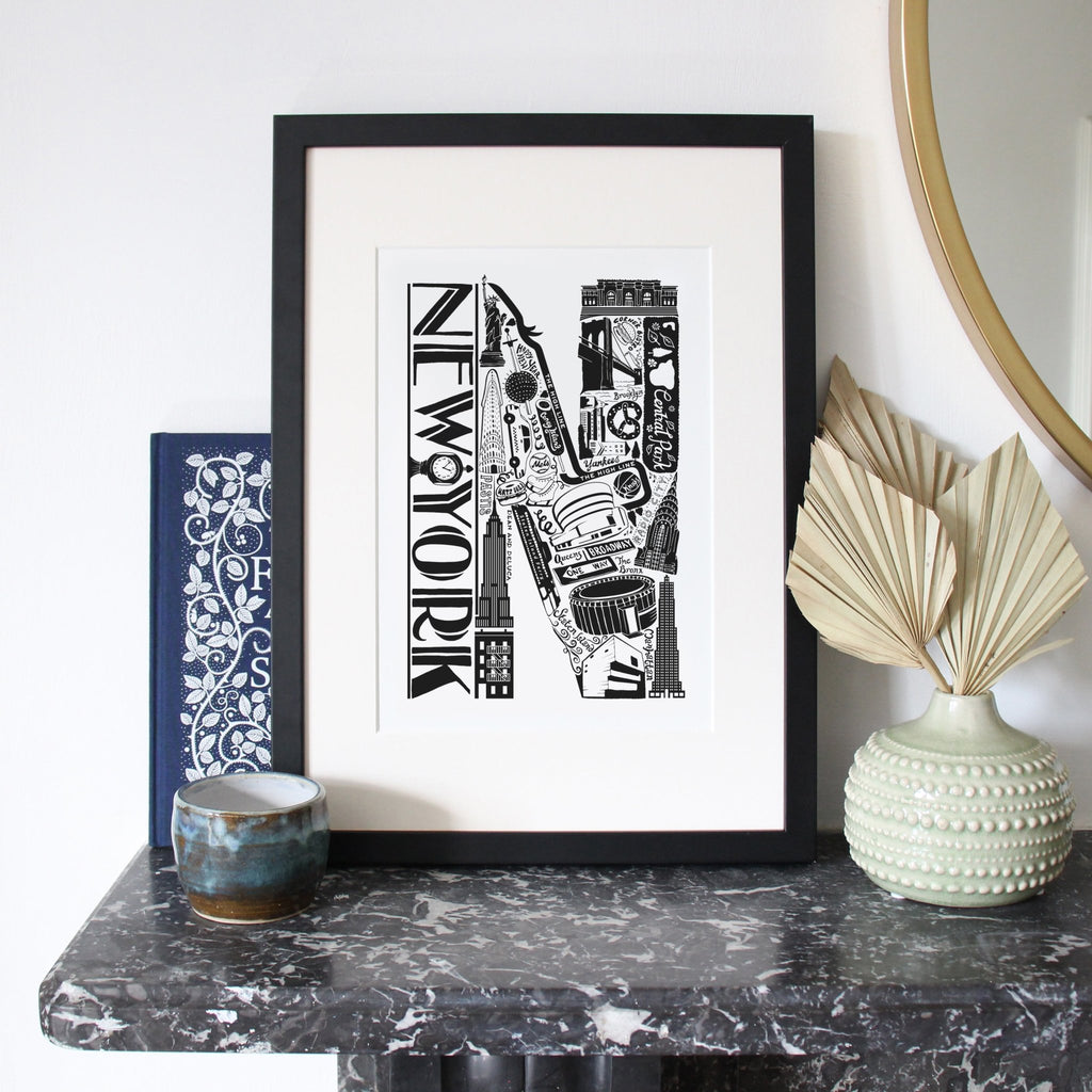 New York print - Lucy Loves This-USA City Prints