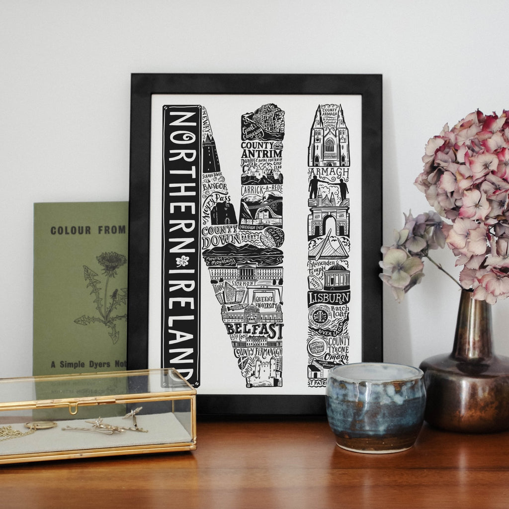 Northern Ireland Print - Lucy Loves This-
