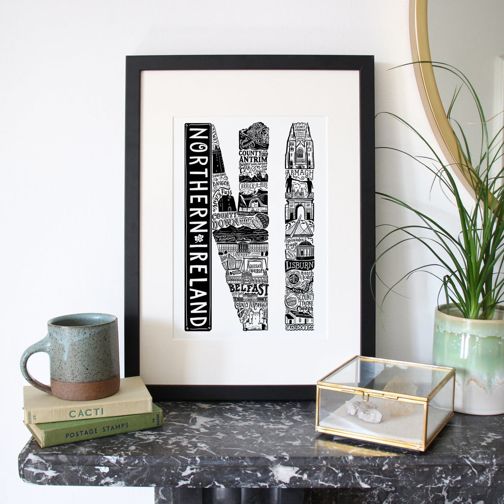 Northern Ireland Print - Lucy Loves This-