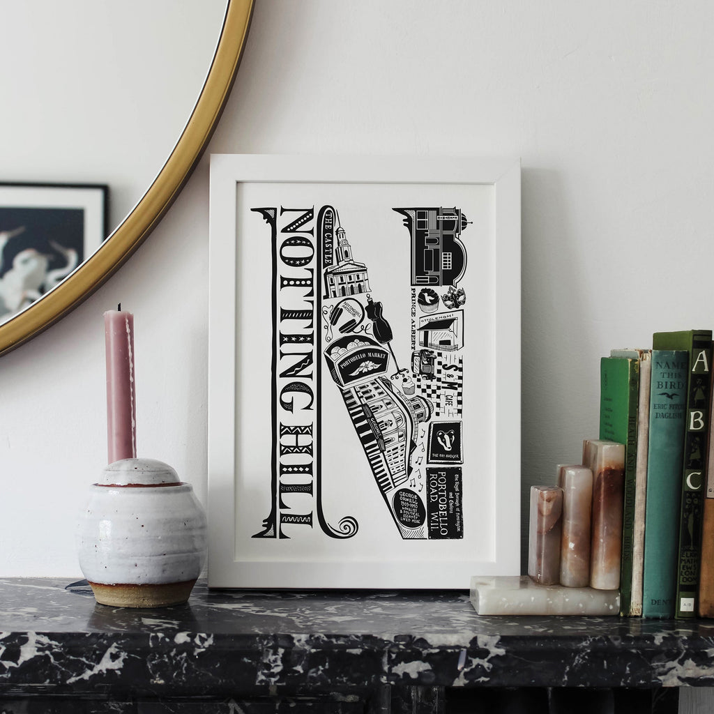 Notting Hill print - Lucy Loves This-U.K City Prints