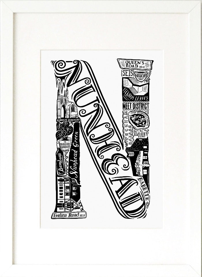 Nunhead print - Lucy Loves This-U.K City Prints