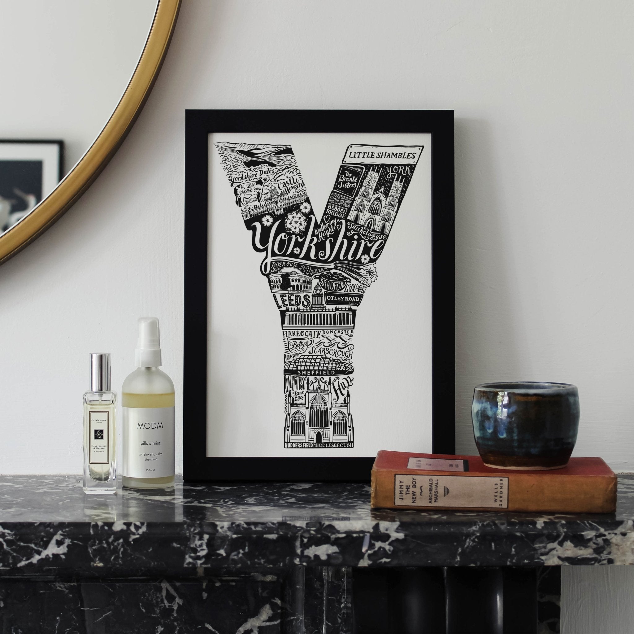 Whereabouts Lettering Personalised Location Letter Print – Lucy Loves This