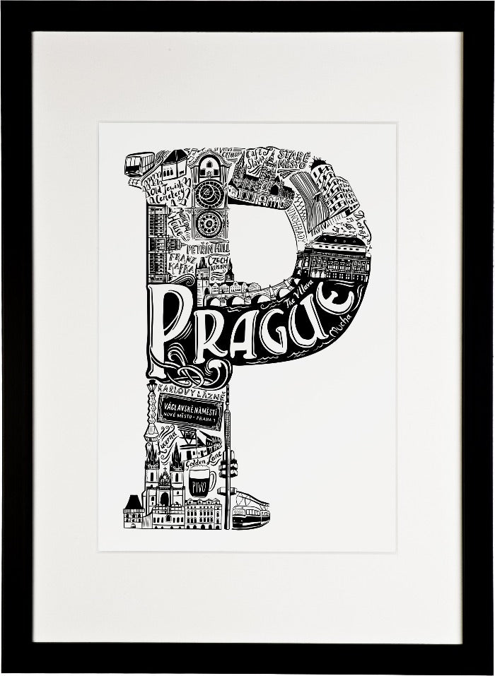 Prague Print - Lucy Loves This-European City Prints