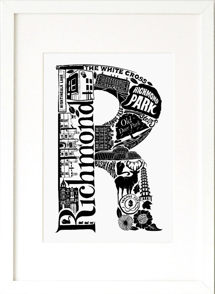 Richmond print - Lucy Loves This-U.K City Prints