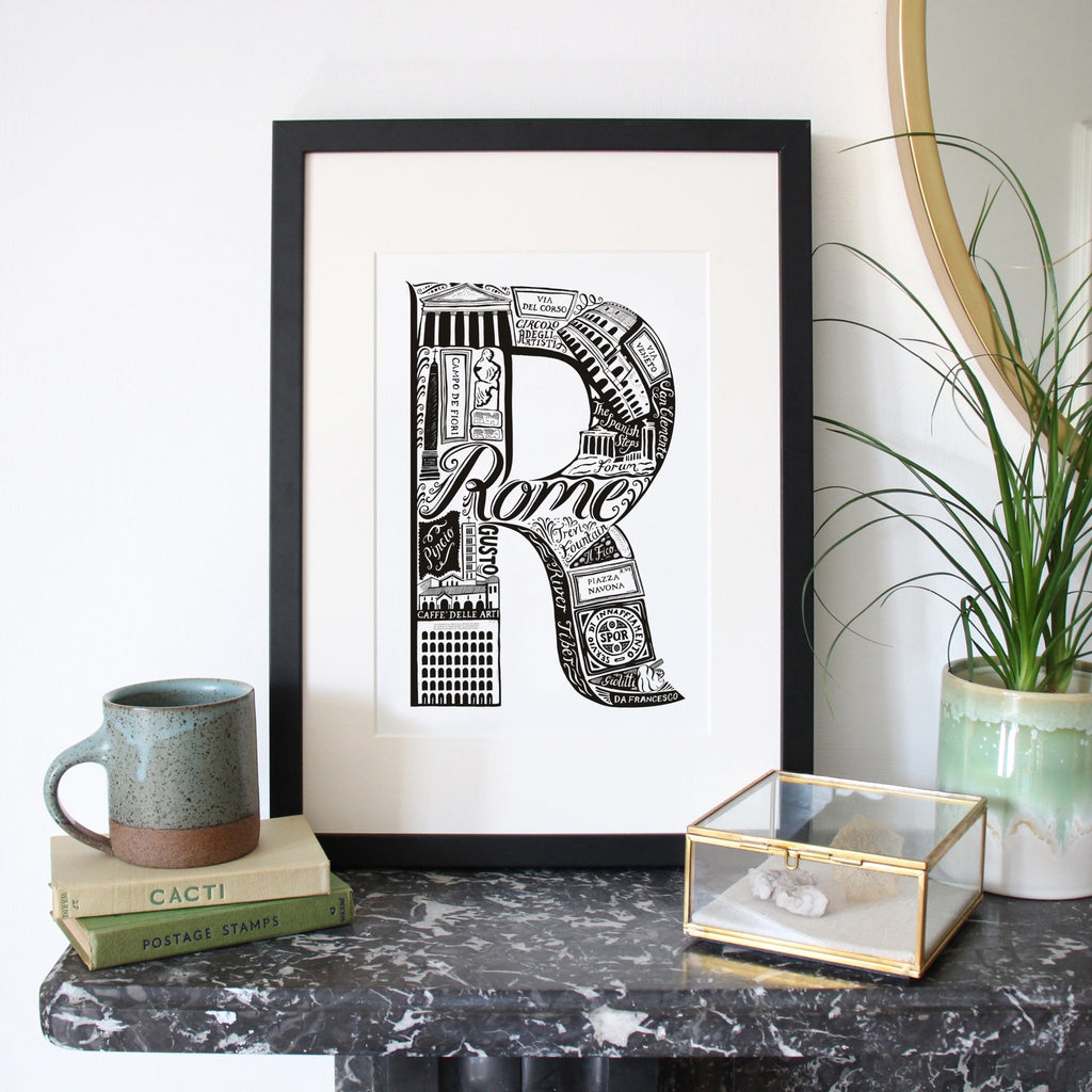 Rome print - Lucy Loves This-European City Prints
