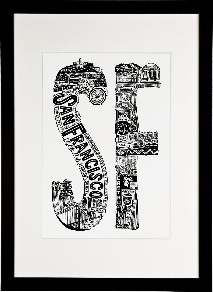 San Francisco Print - Lucy Loves This-USA City Prints
