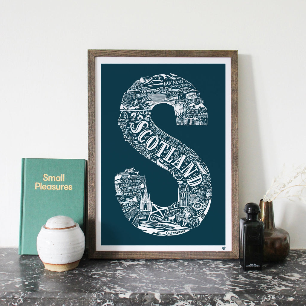 Scotland Colour Print - Lucy Loves This-