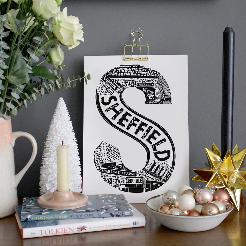Sheffield Print - Lucy Loves This-U.K City Prints