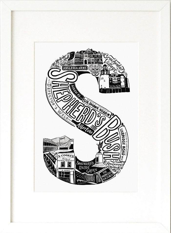 Shepherds Bush Print - Lucy Loves This-