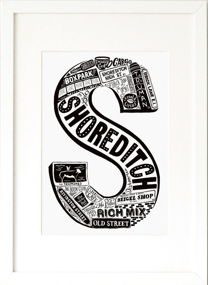 Shoreditch print - Lucy Loves This-U.K City Prints