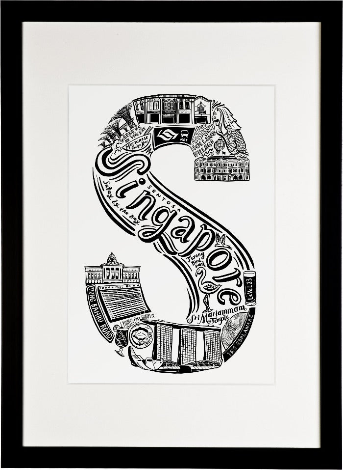 Singapore Print - Lucy Loves This-