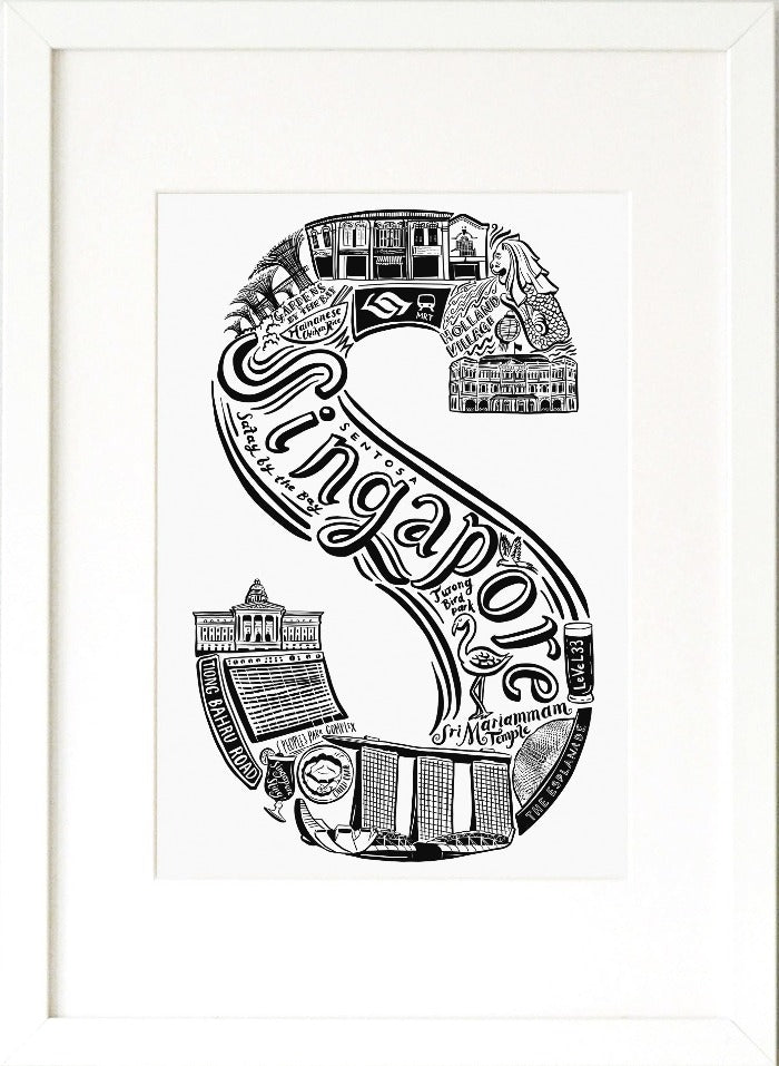 Singapore Print - Lucy Loves This-