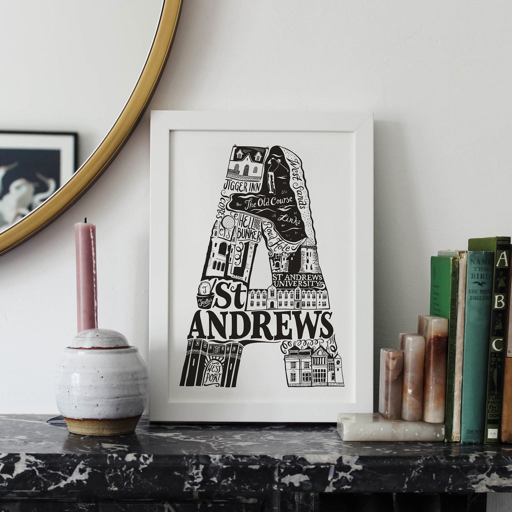 St Andrews Print - Lucy Loves This-U.K City Prints