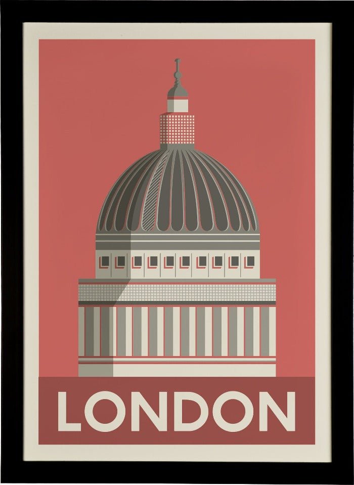 St Pauls Cathedral print - Lucy Loves This-