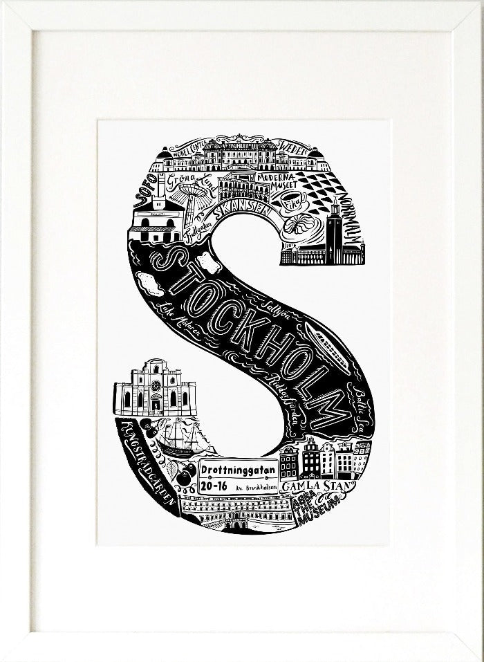 Stockholm Print - Lucy Loves This-European City Prints