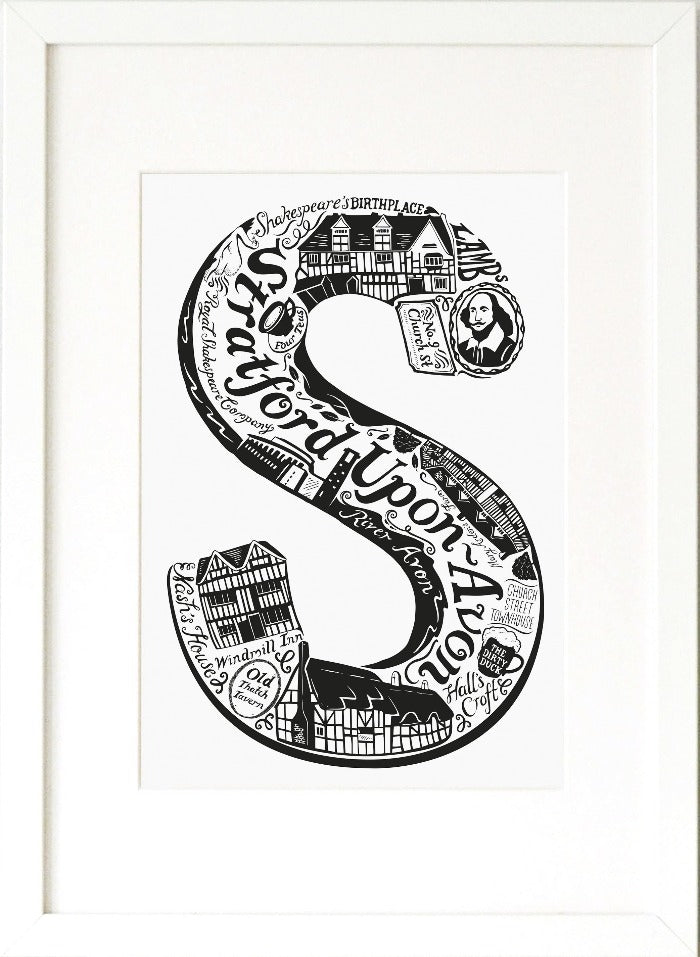 Stratford-Upon-Avon print - Lucy Loves This-U.K City Prints