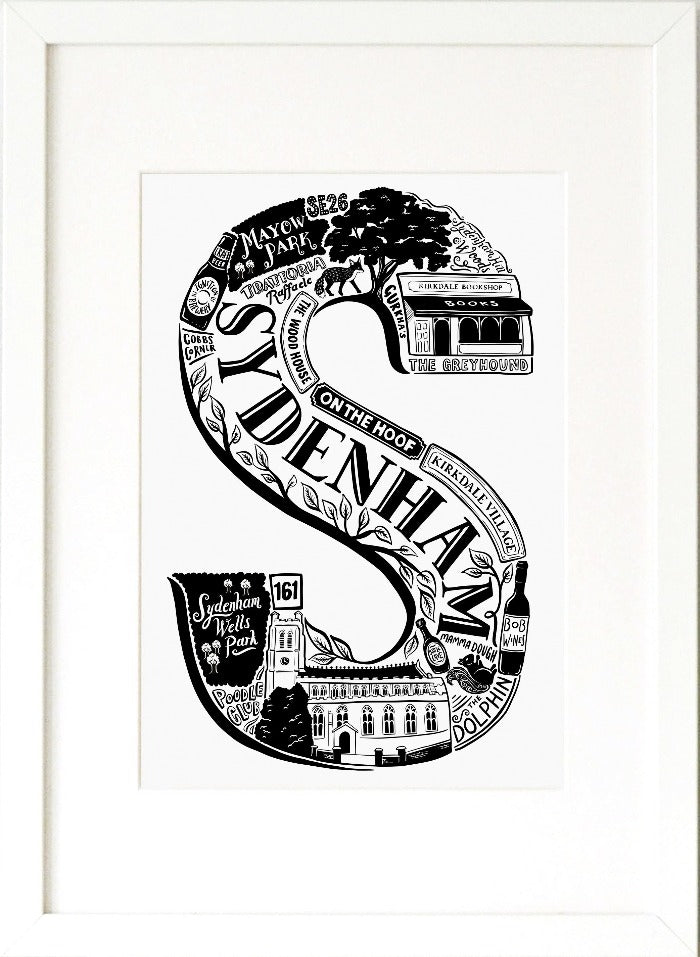 Sydenham print - Lucy Loves This-U.K City Prints