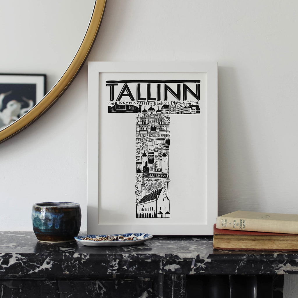 Tallinn Print - Lucy Loves This-